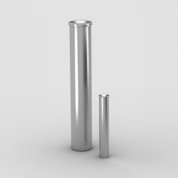 Rigid Aluminum Tube 25mm